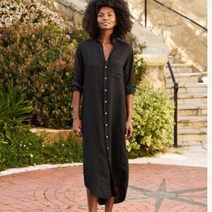 Frank & Eileen Rory Linen Dress Medium